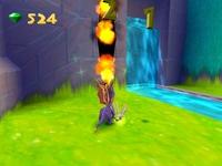 une photo d'Ã©cran de Spyro - Year of the Dragon sur Sony Playstation